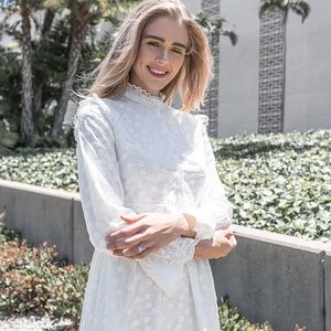 ModWhite White Magnolia Temple Dress